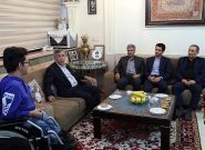 معاون سیاسی و امنیتی استاندار آذربایجان‌شرقی با خانواده شهید غضنفری دیدار کرد