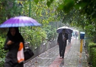 آسمان آذربایجان‌شرقی تا پایان هفته ابری همراه با بارش باران است