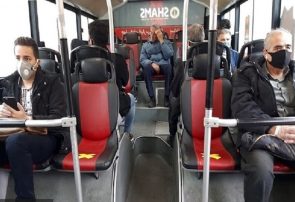 استفاده از ماسک و رعایت فاصله اجتماعی در اتوبوس‌ها الزامی است