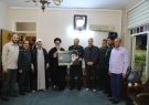 دیدار جمعی از فرماندهان و مسئول حوزه نمایندگی ولی فقیه در سپاه عاشورا با امام جمعه تبریز