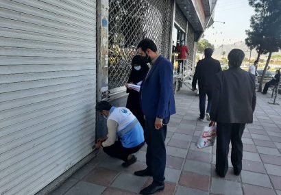 پلمپ ۸۵ مغازه و فروشگاه متخلف کرونایی در منطقه هشت تبریز