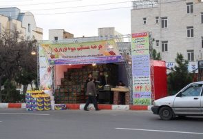 غرفه‌های توزیع میوه نوروزی در نقاط مختلف تبریز ایجاد می‌شود