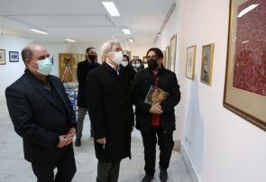 ۳۸ اثر جشنواره هنرهای تجسمی فجر در تبریز به نمایش گذاشته شد