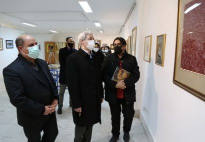۳۸ اثر جشنواره هنرهای تجسمی فجر در تبریز به نمایش گذاشته شد