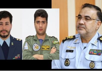 تسلیت  فرمانده نیروی هوایی ارتش به شهادت خلبانان تبریز