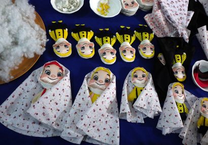 عروسک های آراز و آیناز مبلغان فرهنگ ایرانی