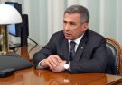 رئیس جمهور تاتارستان بر توسعه همکاری با آذربایجان شرقی تاکید کرد