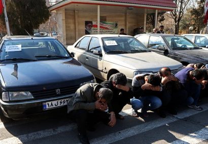 دستگیری ۹ دزدِ خودرو در تبریز