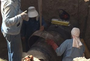 تقویت ضریب ایمنی خط انتقال گاز تبریز – نوردوز