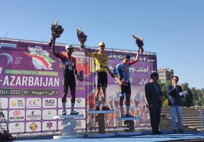 رکابزن بلژیکی قهرمان مرحله نخست تور دوچرخه سواری ایران – آذربایجان شد