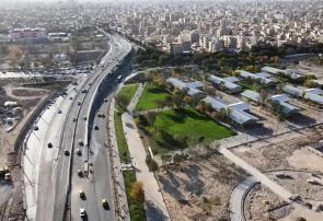 افتتاح پل روگذر در تبریز توسط شهروندان