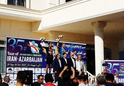دوچرخه سوار آلمانی فاتح  مرحله دوم سی و پنجمین دوره تور ایران – آذربایجان