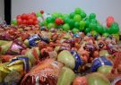 توزیع ۶۰۰ پک یلدایی برای کودکان رحمت در تبریز