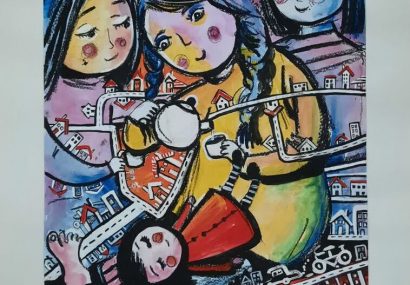 موفقیت مربی کانون مرند در هفتمین دوسالانه ملی هنرهای تجسمی
