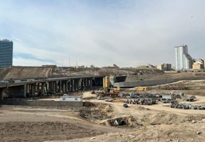 بزرگترین پل بتنی تبریز آماده بهره برداری است بزرگترین پل بتنی تبریز آماده بهره برداری است