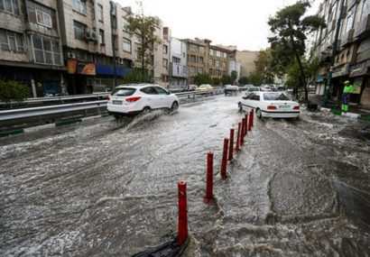 سیلاب و بارش تگرگ در آذربایجان‌شرقی پیش بینی می شود