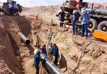 انتقال گاز به جنوب غرب زنجان با اتصال خط لوله منطقه پری میسر شد