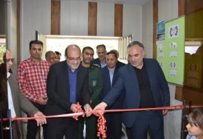 کتابخانه عمومی شهید رجایی عجب شیر بازگشایی شد