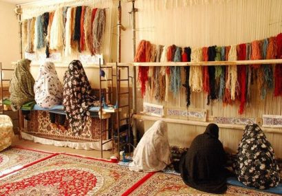 حجم صادرات فرش ایران به یک دهم کاهش یافته است
