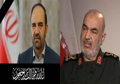 سردار سلامی درگذشت استاندار آذربایجان شرقی را تسلیت گفت