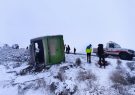 ۲۲ مصدوم بر اثر برخورد اتوبوس با کمپرسی در آزادراه تبریز – زنجان