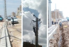 شبکه برق پروژه ملی طرح نجات تبریز در حال اجراست