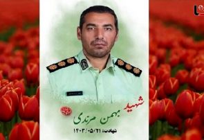پیکر شهید مدافع امنیت در تبریز تشییع شد