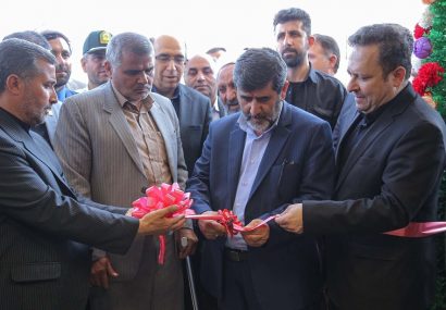 افتتاح مرکز منتخب جامع سلامت شهدای خدمت شهرستان هوراند