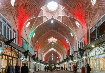 بازار تاریخی تبریز موزه‌ای زنده از معماری ایرانی- اسلامی است