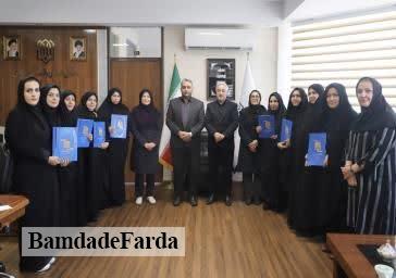 اعطا احکام روسای شورا های بانوان خیر مدرسه ساز ۷ ناحیه و منطقه آموزشی اعطا احکام روسای شورا های بانوان خیر مدرسه ساز ۷ ناحیه و منطقه آموزشی