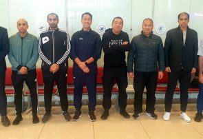 حضور نمایندگان AFC و تیم داوری دیدار تراکتور و موهون باگان هند در تبریز