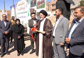 خانه نگهداری معلولین ذهنی درنالار در تبریز کلنگ زنی شد