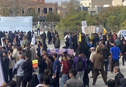بانگ استکبارستیزی یاوران مقاومت در آذربایجان شرقی
