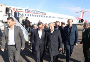 وزیر اقتصاد برای شرکت در همایش بین المللی صادرات غیر نفتی وارد تبریز شد ️