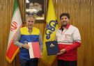 انعقاد تفاهم نامه همکاری فی‌ما‌بین جمعیت هلال احمر و شرکت گاز استان آذربایجان شرقی