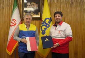 انعقاد تفاهم نامه همکاری فی‌ما‌بین جمعیت هلال احمر و شرکت گاز استان آذربایجان شرقی