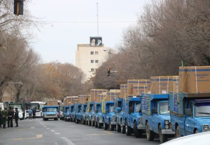 اهدای ۱۰۰۰ قلم لوازم ضروری منزل به نیازمندان