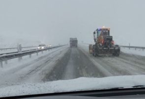 جاده‌های آذربایجان‌شرقی برفی و لغزنده است