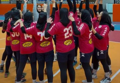 آغاز دور برگشت لیگ آیندگان هندبال دختران در تبریز
