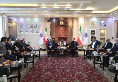 دیدار هیئت نمایندگان اتاق تبریز با سرپرست معاونت هماهنگی امور اقتصادی استانداری آذربایجان‎‌شرقی