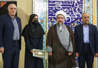 تجلیل امام‌جمعه تبریز از دختر مدال‌آور مرندی