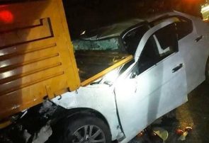 دو فوتی در سانحه رانندگی آزادراه تبریز – تهران