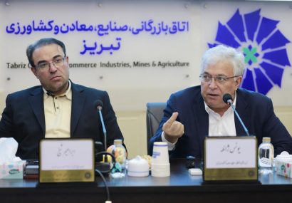 هم‌اندیشی فعالان اقتصادی اتاق تبریز با معاون وزیر صمت