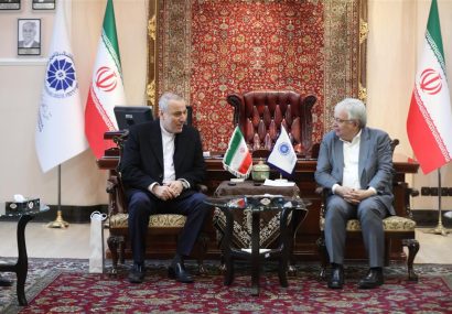 دیدار سرکنسول ایران در جمهوری خودمختار نخجوان با رئیس اتاق تبریز
