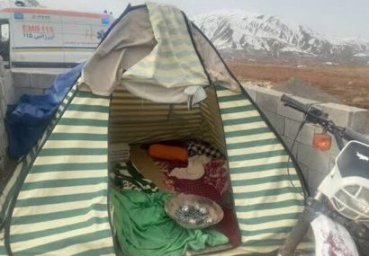 جان باختن ۲ نفر داخل چادر مسافرتی ‌