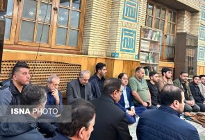 حضور سرزده و بدون تشریفات رئیس‌جمهور در مراسم احیای شب قدر در دانشگاه تبریز