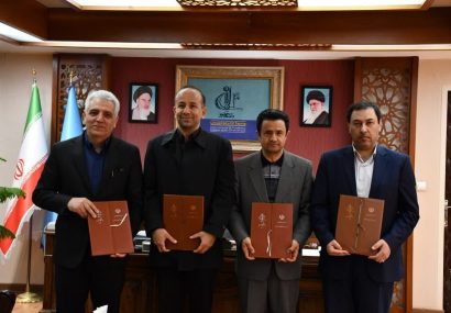 امضای تفاهم‌نامه همکاری ما بین دانشگاه تبریز و صنعت برق آذربایجان شرقی