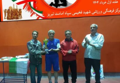 سومین دوره مسابقات والیبال جام پایداری و پیروزی در تبریز برگزار شد