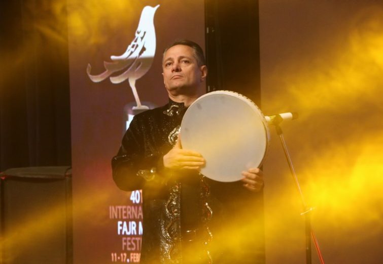اختتامیه چهارمین موسیقی جشنواره فجر در تبریز