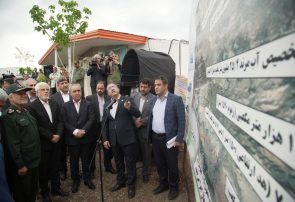 بازدید معاون اول رئیس جمهور از عملیات اجرایی طرح انتقال آب ارس به تبریز